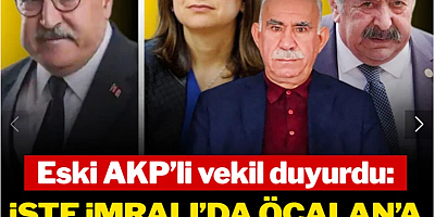 Eski AKP’li vekil duyurdu: İşte İmralı’da Öcalan’a yöneltilen sorular