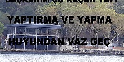 Eski Beykoz Spor Kulübü İnşaatı Ajansımızın İhparı Tarafından Durduruldu.