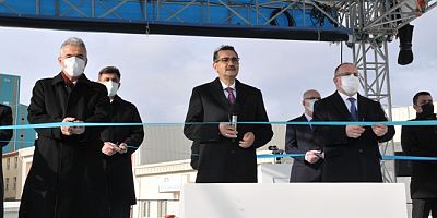 Eskişehir Kırka Tesisi'nde bulunan ETİ Maden Lityum Üretim Tesisi açıldı