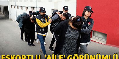 Eskortlu, 'aile' görünümlü uyuşturucu sevkiyatı yaparken yakalandılar