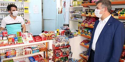 Esnaf ziyareti Altınsoy