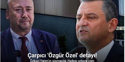 Etkin pişmanlık ifadesi veren Özkan Yalım: 