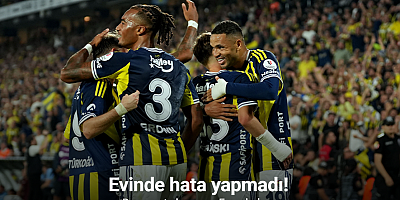 Evinde hata yapmadı! Dev maçta kazanan Fenerbahçe