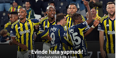Evinde hata yapmadı! Fenerbahçe'den kritik 3 puan