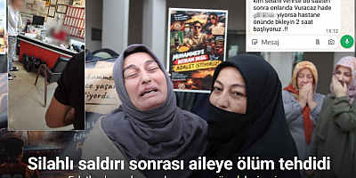Evlatları başından vurulup yaşam mücadelesi veren aile, şimdi de ölüm tehditleri alıyor