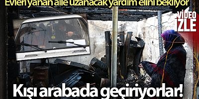 Evsiz kalan çift otomobilde, çocukları da komşularında kalıyor