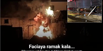 Faciaya ramak kala... Bilinçsizce yakılan ateş, 4 dükkana felaketi yaşattı