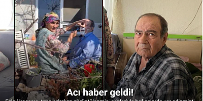 Felçli kocasını tıraş ederken görüntülenmişti, acı haber geldi