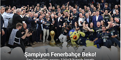 Fenerbahçe, erkek basketbolda 13. kez şampiyonluğuna ulaştı