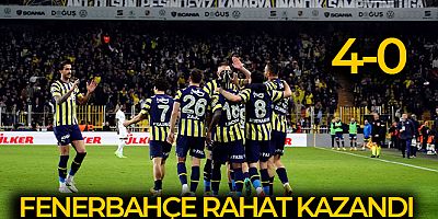 Fenerbahçe farklı kazandı