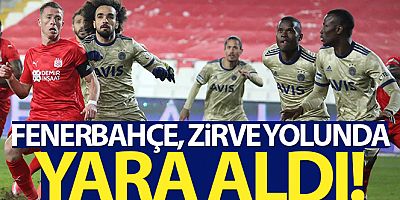 Fenerbahçe zirve yolunda yara aldı