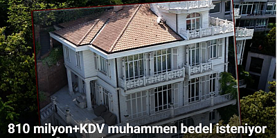 FETÖ firarisi Akın İpek’in Bebek’teki köşkü yeniden satışta