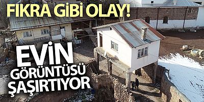 Fıkra gibi olay, bu odanın altından yol geçiyor