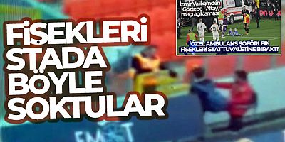 Fişekleri stada böyle soktular: O anlar kamerada