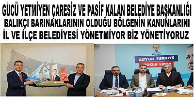 FLAŞ HABER Gücü yetmeyen çaresiz  ve pasif kalan belediye başkanlığı
