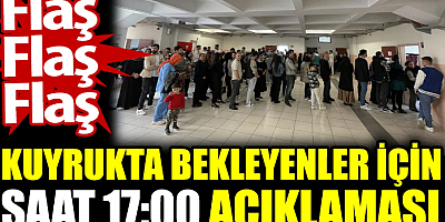 FLAŞ HABER Seçim kuyruğunda bekleyenler için saat İstanbul Barosu'ndan 17.00 açıklaması