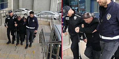 Fuhuş operasyonunda yakalanan 60 yaşındaki adam, bastonuyla güçlükle yürüdü