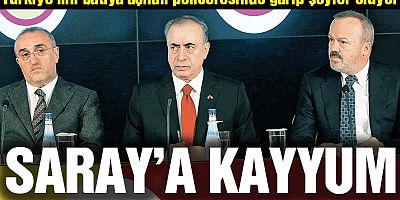 Galatasaray’a kayyum… Türkiye’nin batıya açılan penceresinde garip şeyler oluyor
