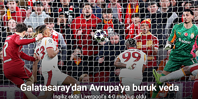 Galatasaray'dan Avrupa'ya buruk veda