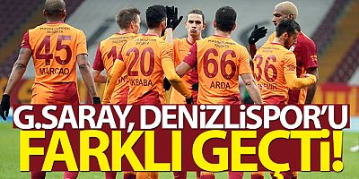 Galatasaray, Denizlispor'u farklı mağlup etti