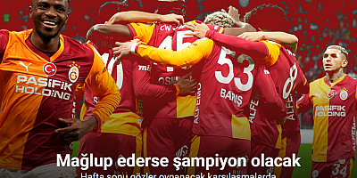 Galatasaray taraftarı önünde şampiyonluğunu ilan etmek istiyor