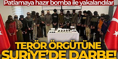 Gaziantep jandarması Suriye'de 18 DEAŞ'lı ve PKK'lı teröristi yakaladı