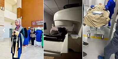 Gazzeli öğrencinin 'annem Türkiye'de tedavi olsun' isteği