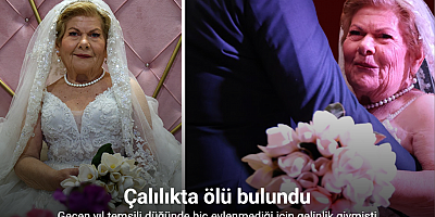 Geçen yıl temsili düğünde gelinlik giymişti... Çalılıkta ölü bulundu