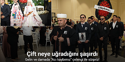 Gelin ve damada 