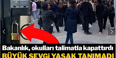 Gençler Ata'ya saygı için kilidi kırdı