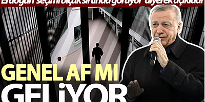 Genel af mı geliyor? Erdoğan ‘seçimi bıçak sırtında görüyor’ diyerek açıkladı