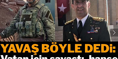 Girmediğim çatışma kalmadı kucağımda şehit verdim
