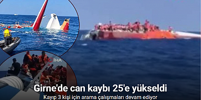 Girne'deki gemi faciasında bir naaşa daha ulaşıldı, can kaybı 25'e yükseldi