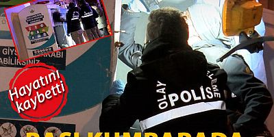 Giysi kumbarasından eşya almaya çalışırken sıkışarak öldü