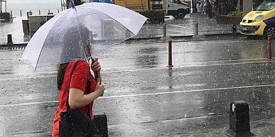 Gök gürültülü ve sağanak yağışa dikkat meteoroloji uyardı
