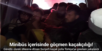 Gönüllü olarak ülkesine dönen Suriye’li kaçak yolla Türkiye’ye girerken yakalandı