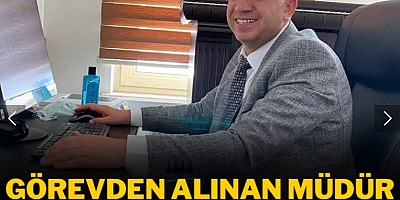 Görevden alınan müdür kendini astı!