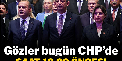 Gözler bugün CHP'ye çevrildi, saat 10.00 öncesi dikkat çeken paylaşım geldi!
