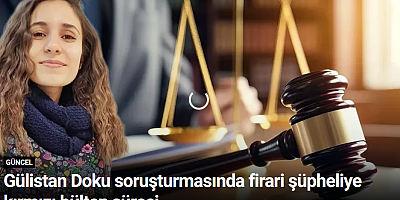 Gülistan Doku soruşturmasında firari şüpheliye kırmızı bülten süreci