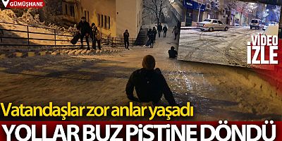 Gümüşhane kar yağışının ardından panayır alanına döndü