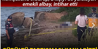 Gürültü nedeniyle komşusunu öldürüp, 2 kişiyi de yaralayan emekli albay, intihar etti