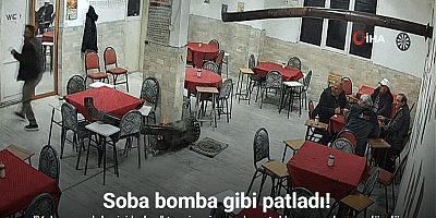 Güzel kokması için sobaya dökülen kolonya ortalığı savaş alanına çevirdi