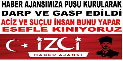 Haber ajansımıza çirkin saldırı