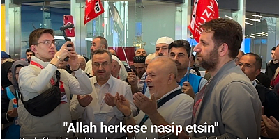 Hac kafilesi İstanbul Havalimanı’ndan kutsal topraklara dualarla uğurlandı
