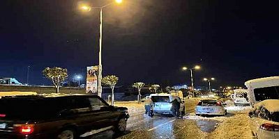 Hadımköy'de sürücüler yolda bıraktıkları araçlarını çekiyor