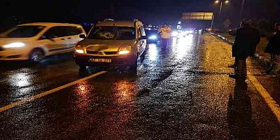 Hafif ticari aracın çarptığı kişi yaralandı