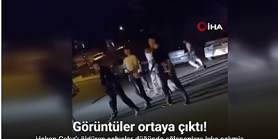 Hakan Çakır’ı öldüren şahısların bir düğünde eğlenenlere kılıç çektiği görüntüler ortaya çıktı