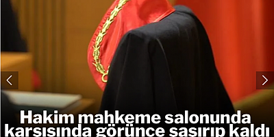 Hakim sanığı mahkemede görünce şaşıp kaldı: 'Seni mi müdür yaptılar?'