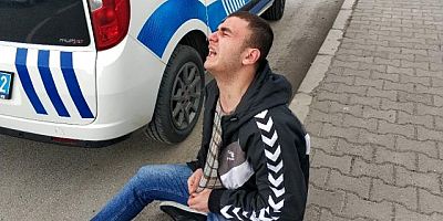 Hamile eşi seyir halindeki araçtan düşen kocanın feryatları yürekleri dağladı