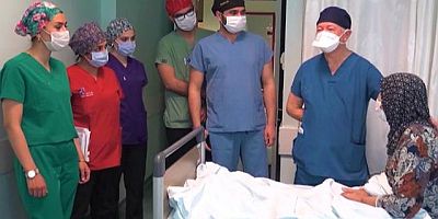 Hamile olduğunu zanneden kadının karnından 8 kiloluk kitle çıktı